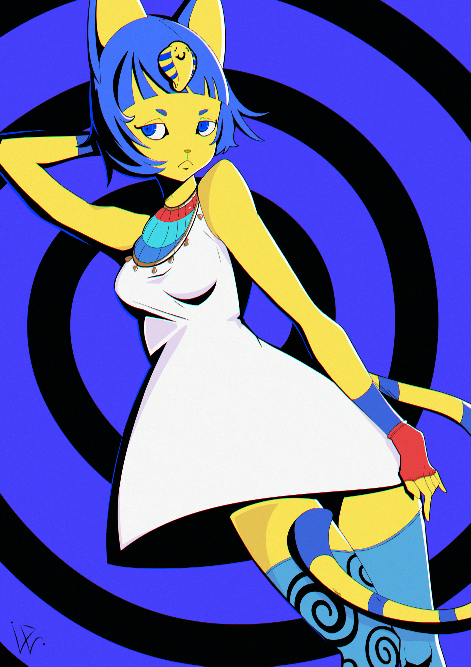 Ankha by Witchdollatelier -- Fur Affinity [dot] net