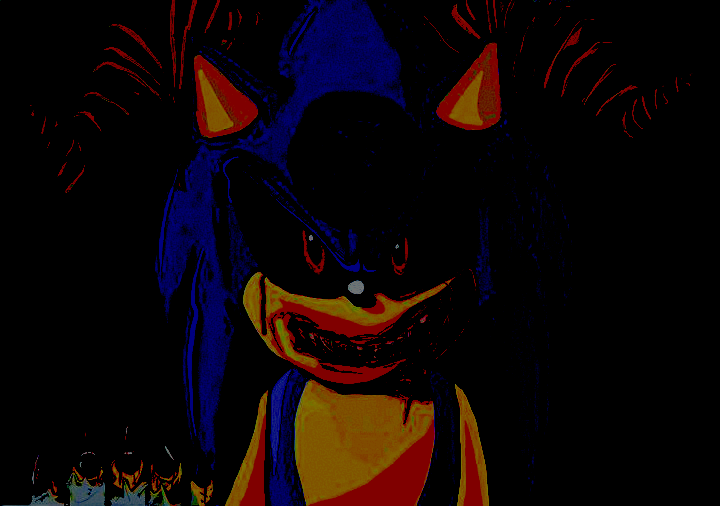 Dark Sonic Exe Sonic