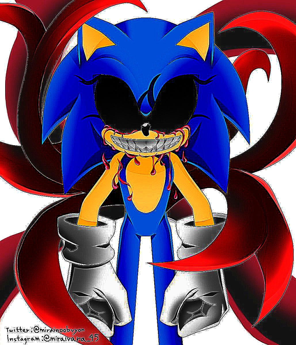sonic.exe 2 by the_two-bladed-shadow -- Fur Affinity [dot] net