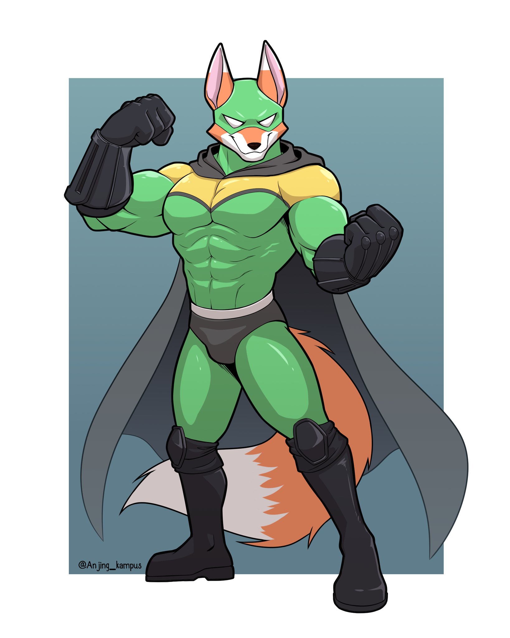 Nameless Superhero fox Auction CLAIMED