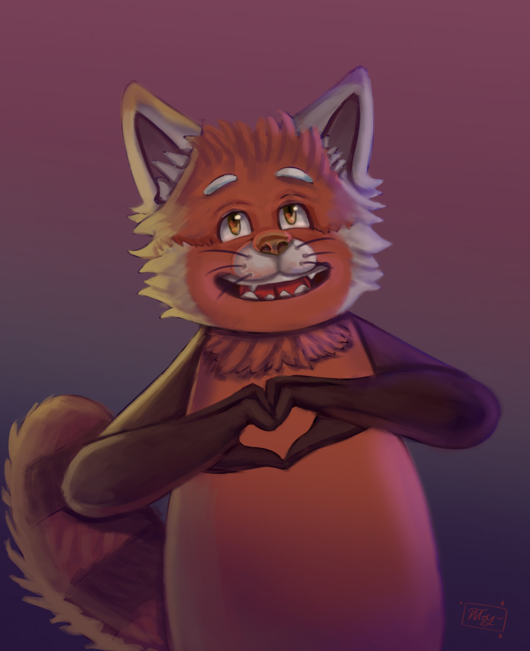 Turning Red Fan Art by Wolfarycha Fur Affinity dot net