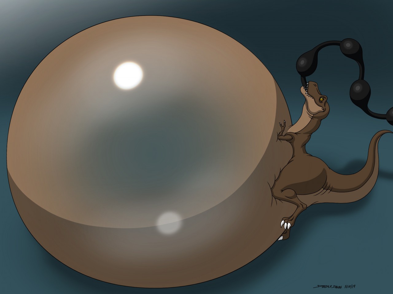 Dinosaur cum inflation
