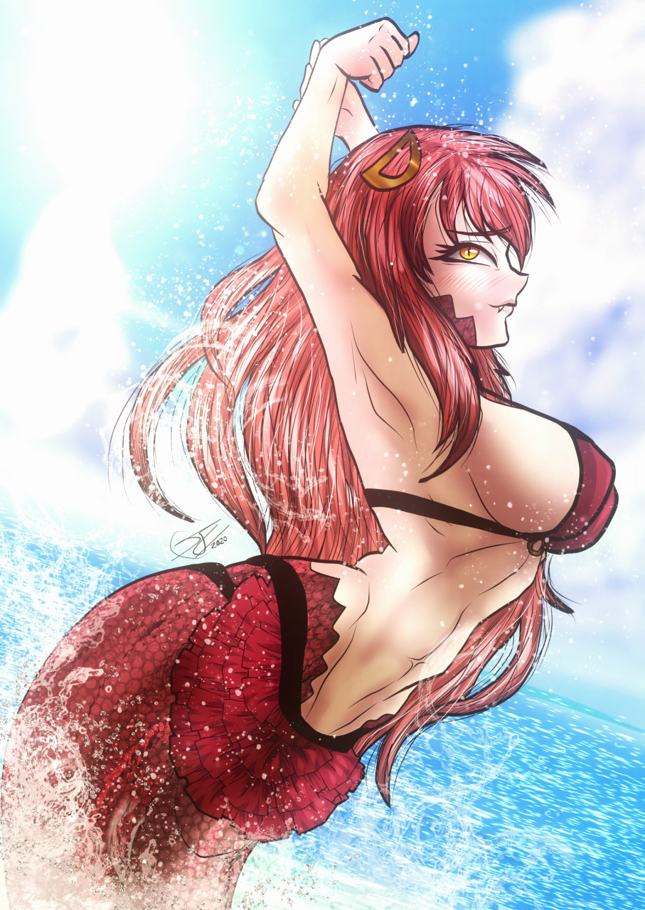 Miia the Lamia (NSFW) by Wolfenstain1 -- Fur Affinity [dot] net