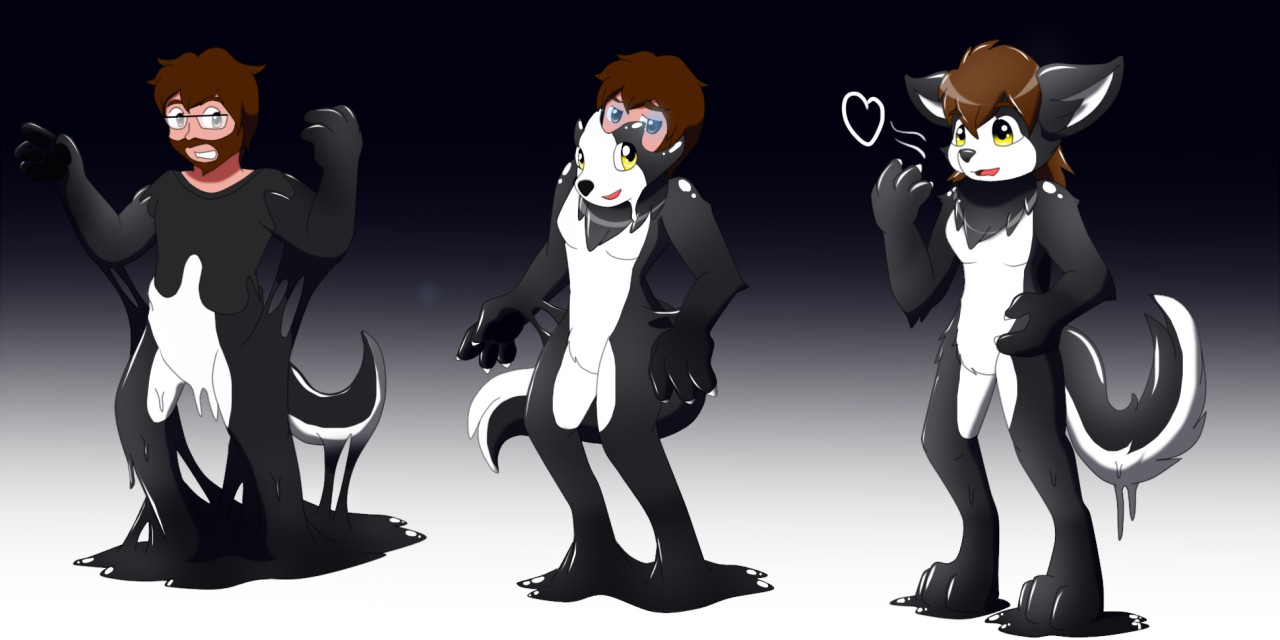 Anthro Wolf Transformation