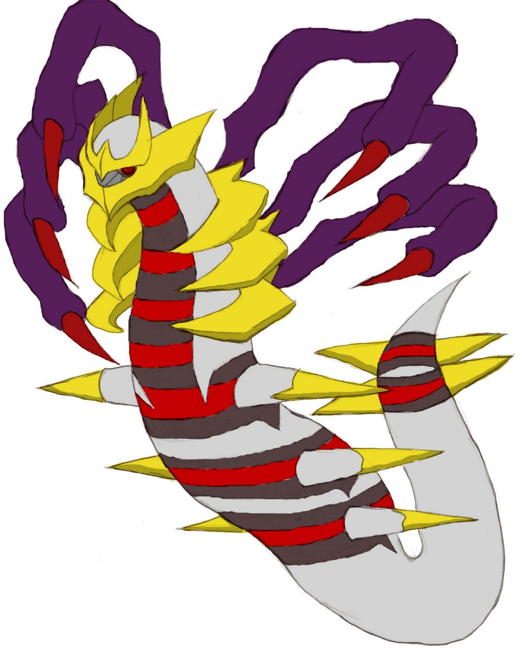 Giratina Origin Forme, The Legendary Pokemon Has Arrived in