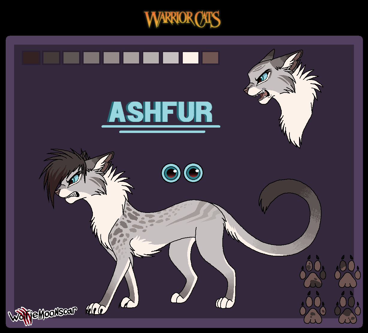 Warrior Cats Designs #2) Ashfur by Wolfie-Moonscar -- Fur Affinity [dot] net