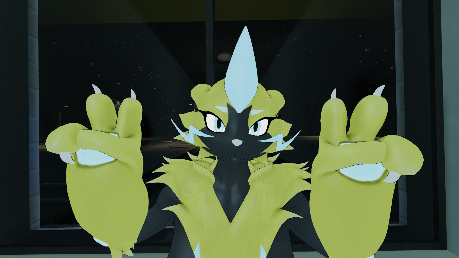 Vrchat Zeraora Avatar by Wolfie395 -- Fur Affinity [dot] net