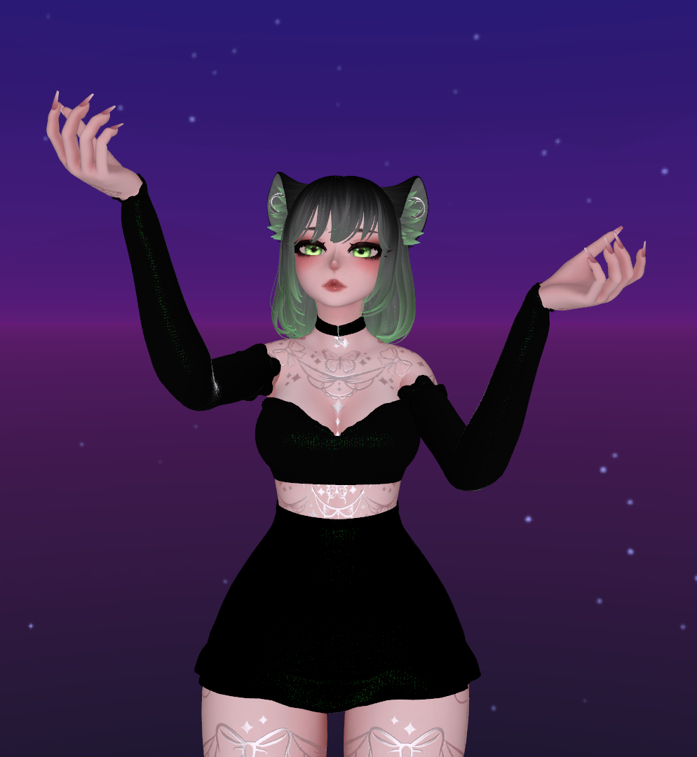 Vrchat Cat Girl by Wolfie395 -- Fur Affinity [dot] net