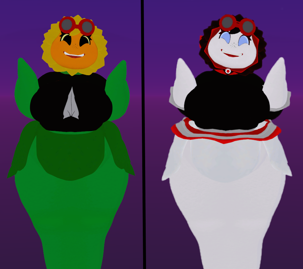 Vrchat Chubby Sunflower/Vampire by Wolfie395 -- Fur Affinity [dot] net