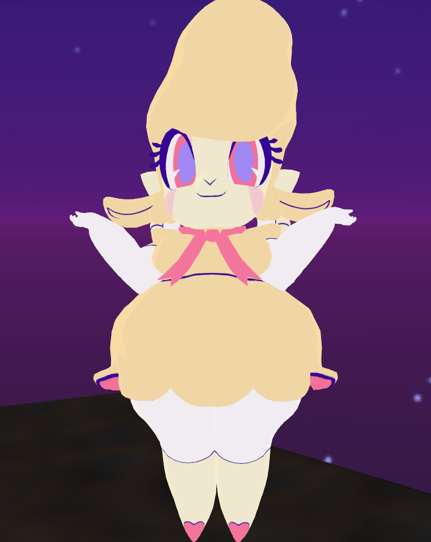 Vrchat Chubby Cherub Angel by Wolfie395 -- Fur Affinity [dot] net