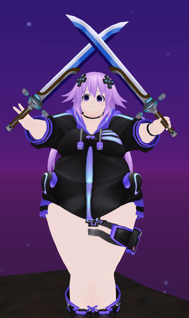 Vrchat Chubby Anime Girl by Wolfie395 -- Fur Affinity [dot] net