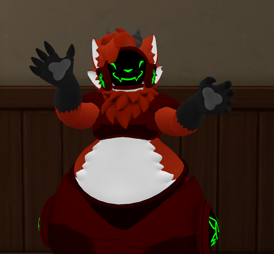 Vrchat Chubby Protogen by Wolfie395 -- Fur Affinity [dot] net