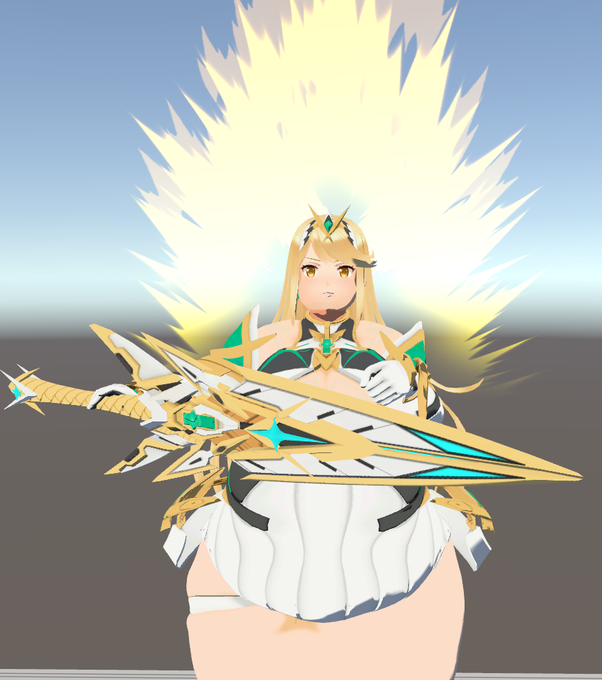 Vrchat Chubby Mythra by Wolfie395 -- Fur Affinity [dot] net