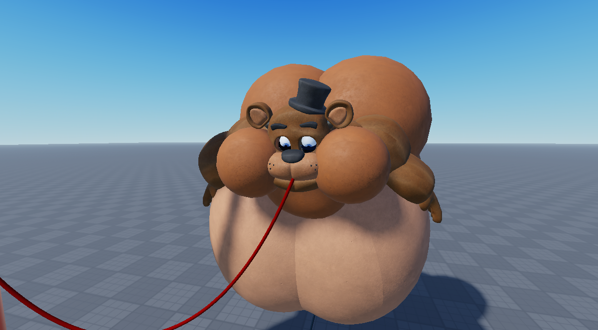 Ballooned Blimp Freddy Pt. 3 by WolfieFoox -- Fur Affinity [dot] net