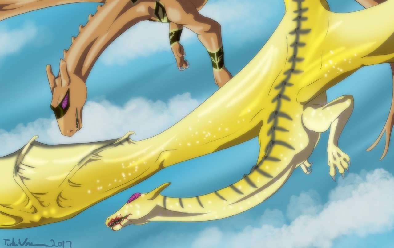 Dragonriders of Pern - Flight by WolfintheWalls -- Fur Affinity [dot] net
