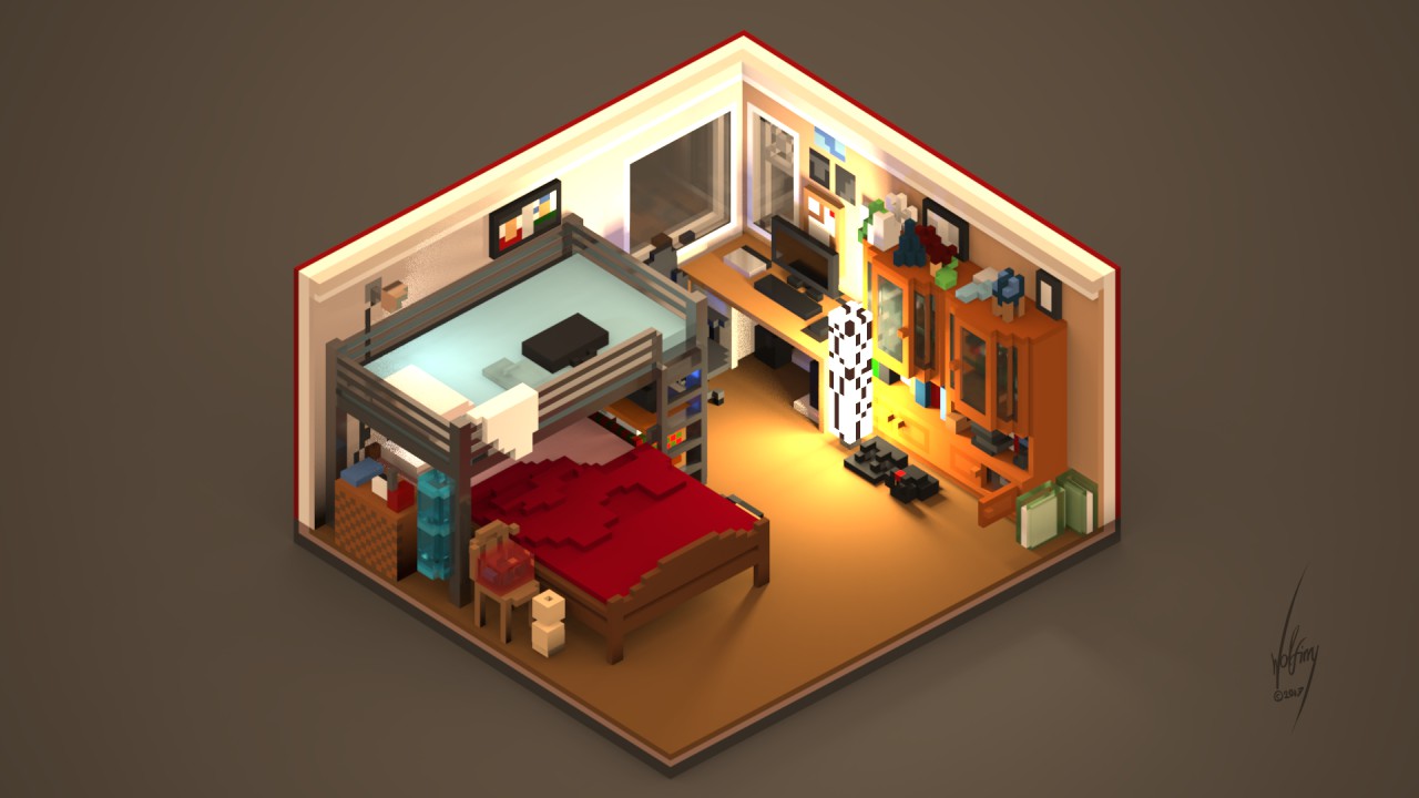 Our Room by mimixel on DeviantArt