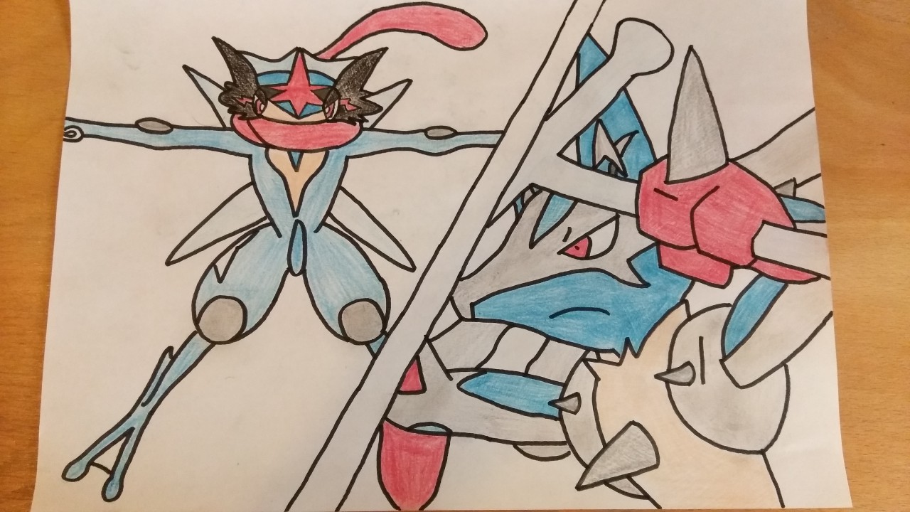 How to Draw AshGreninja Pokémon  Really Easy Drawing Tutorial