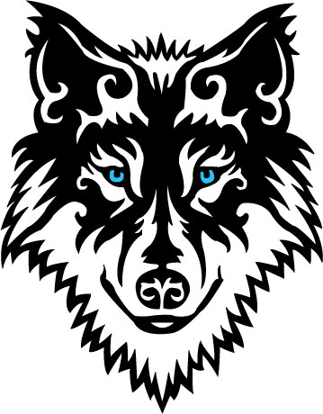Tribal Wolf Tattoo design by wolfmansevey -- Fur Affinity [dot] net
