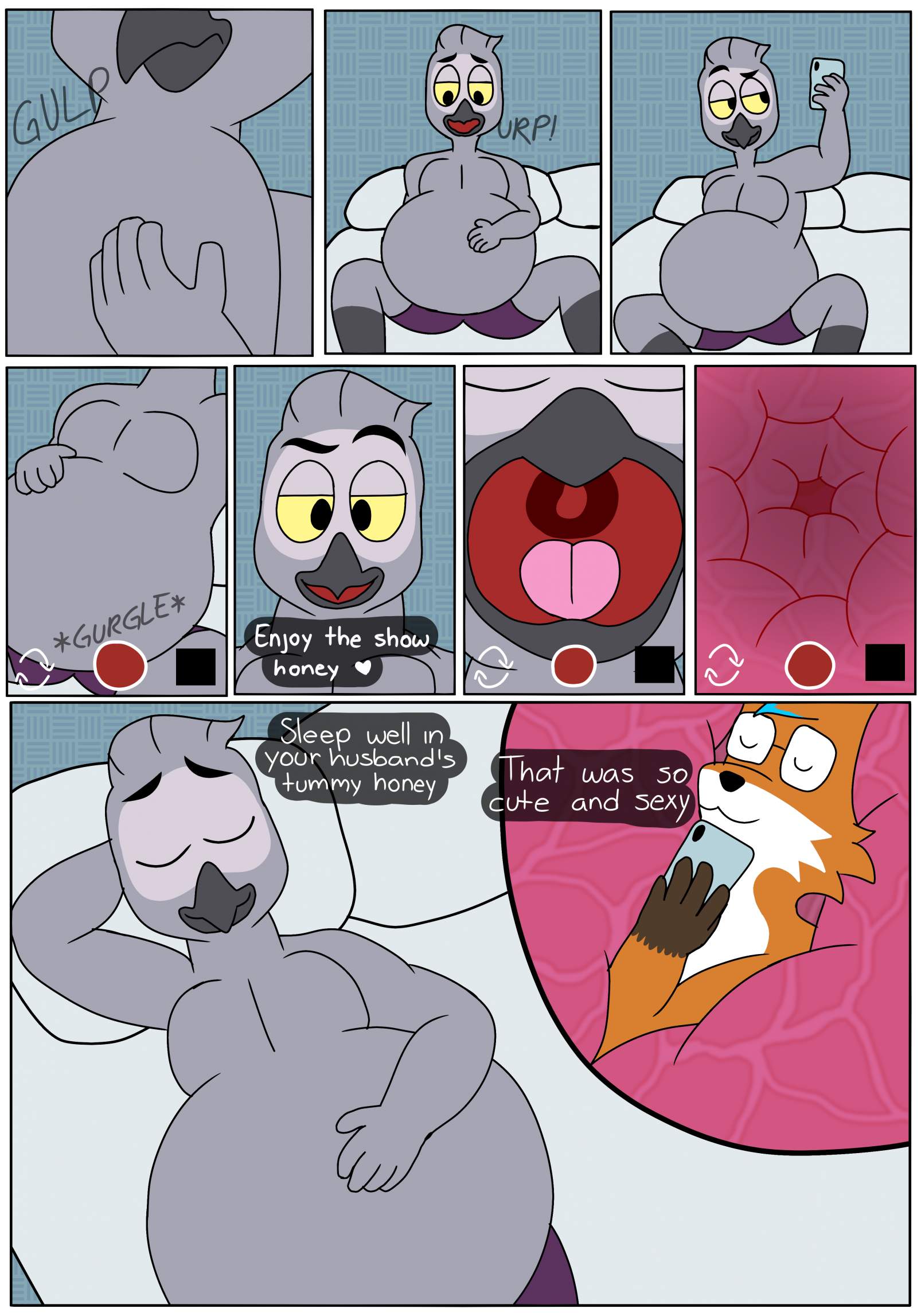 Sexy vore comic