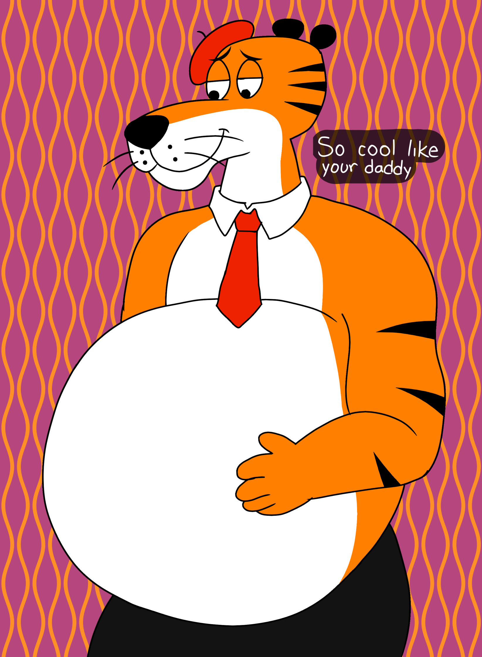 Moto Moto big tummy by Wolfox90210 -- Fur Affinity [dot] net