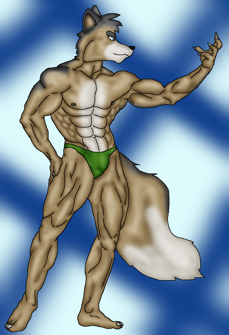 The Buff Guy by WolfoxOkamichan -- Fur Affinity [dot] net