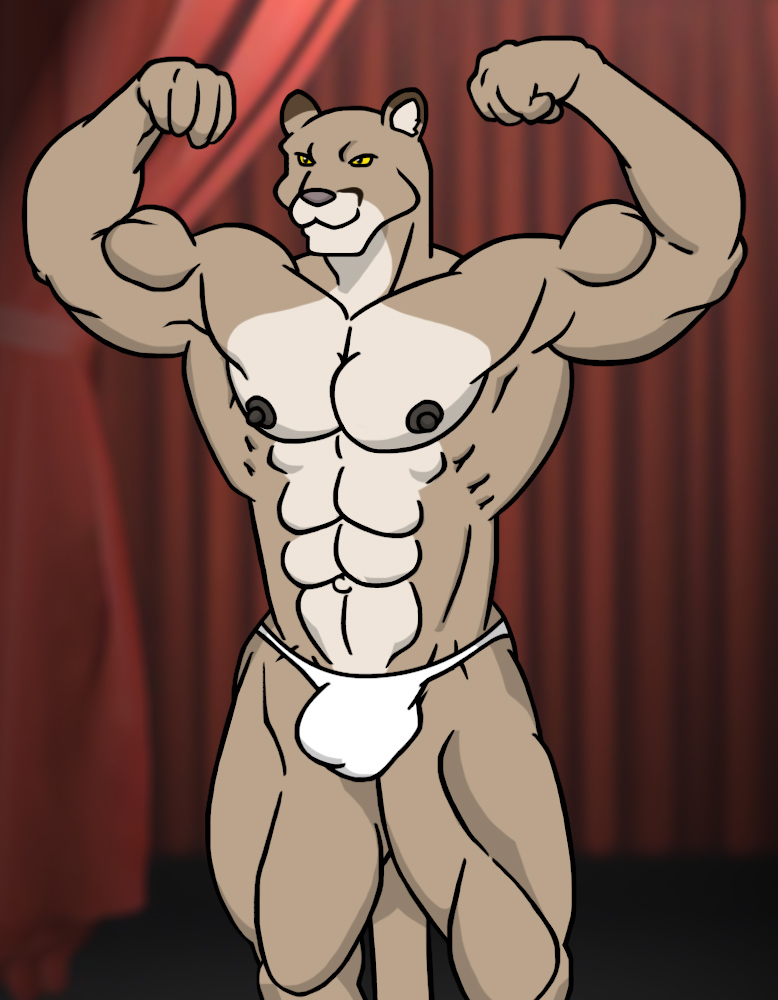 The Buff Guy by WolfoxOkamichan -- Fur Affinity [dot] net