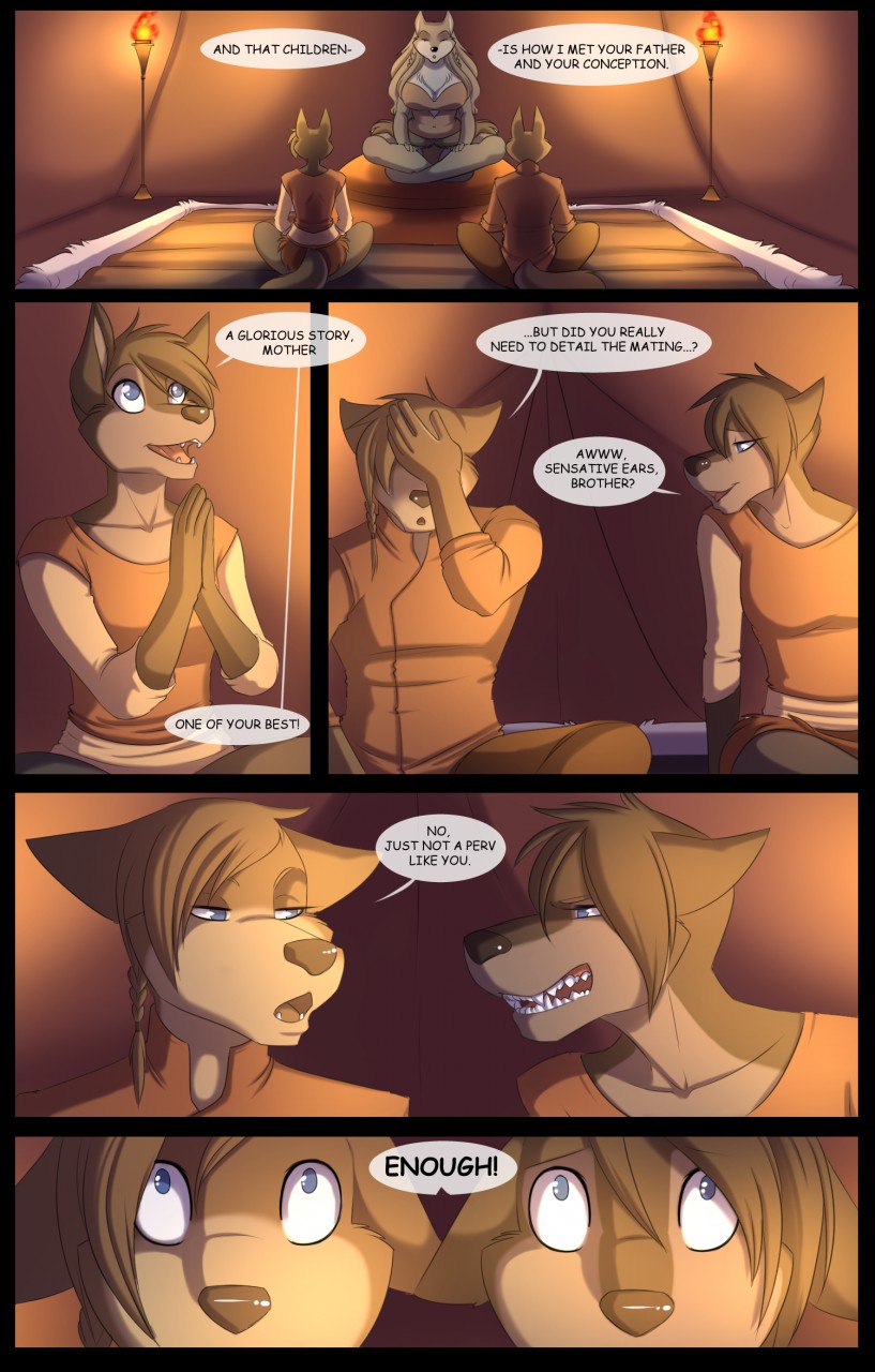 A Howl In The Woods Page 30 by wolfpack67 -- Fur Affinity [dot] net