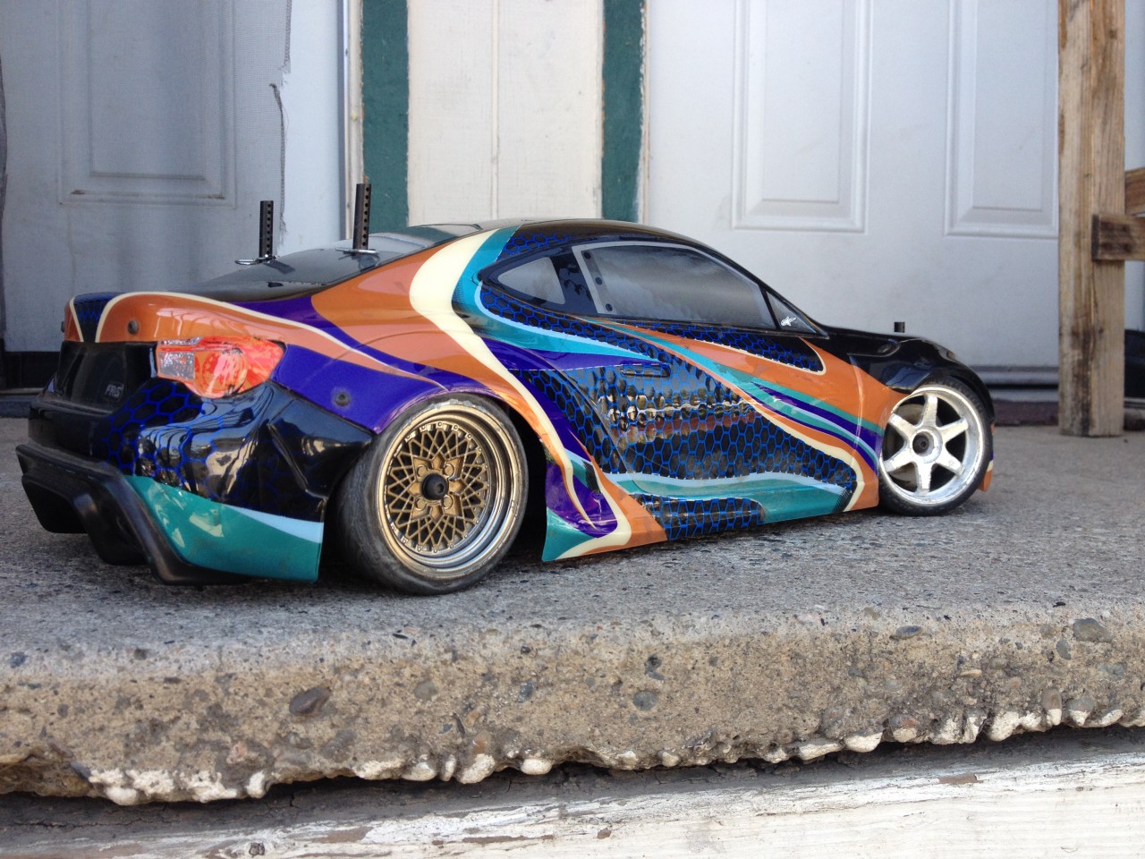 Frs rc hot sale drift car