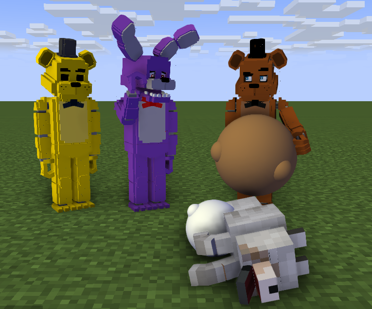 FNAF 1 pack by Wolfie.EXE and Thickshake_-: : r/fivenightsatfreddys