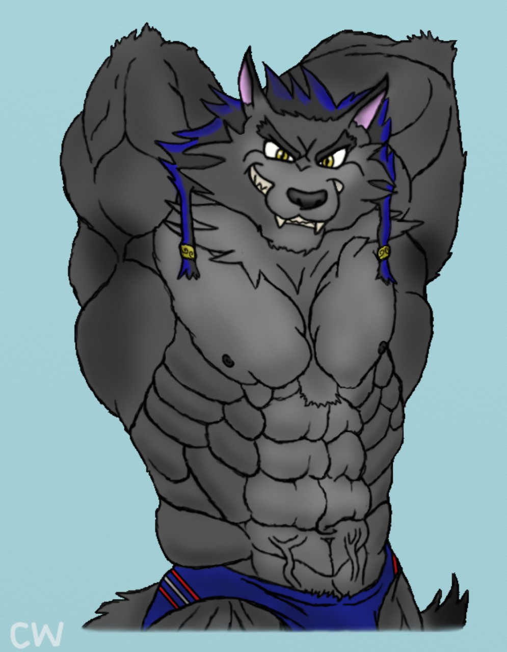 Muscle growth Werewolf