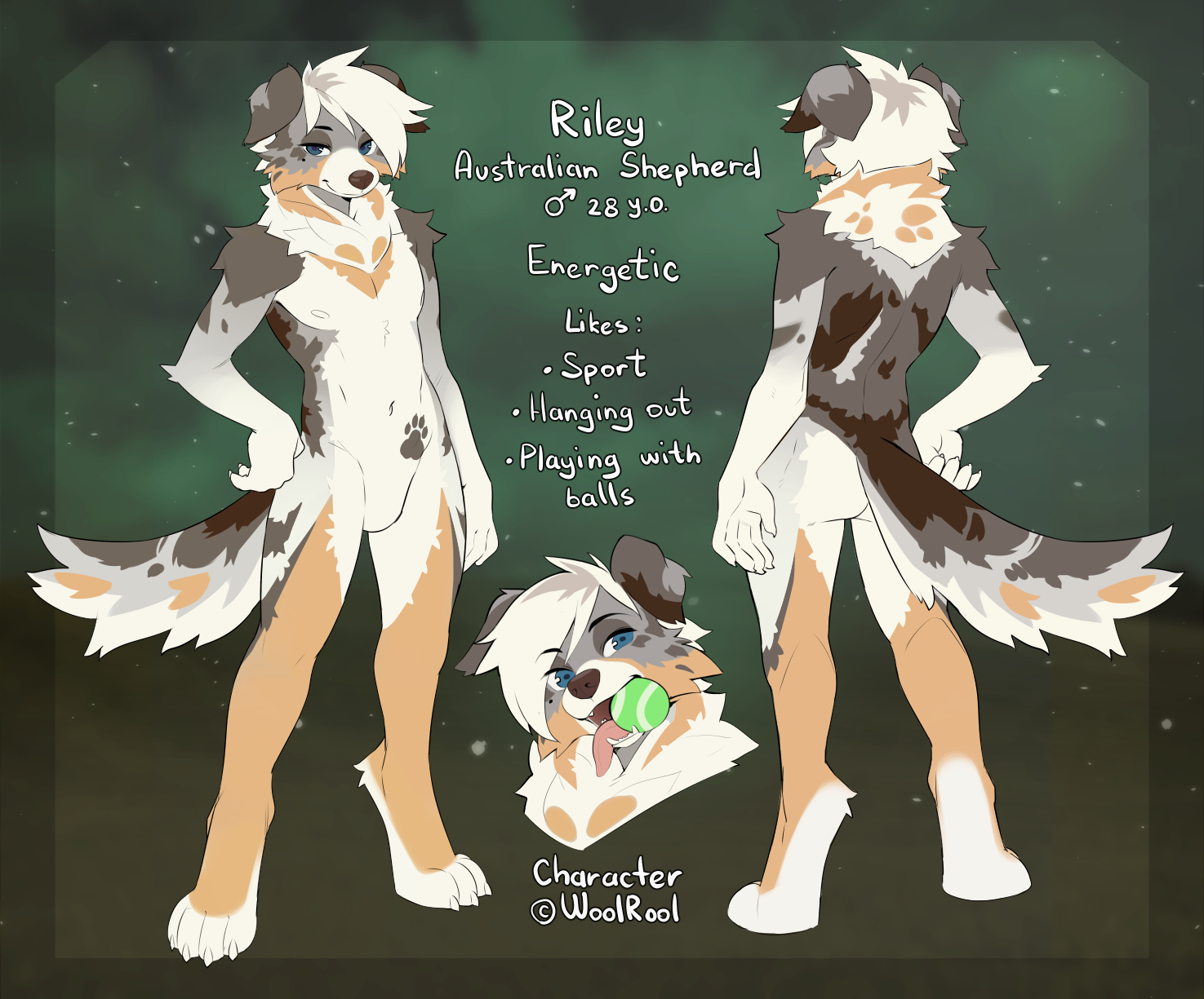 Riley reference sheet by WoolRool -- Fur Affinity [dot] net