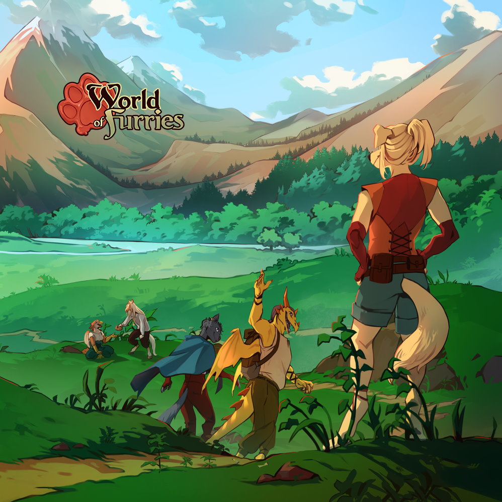 World of Furries, multiplayer RPG online browser game