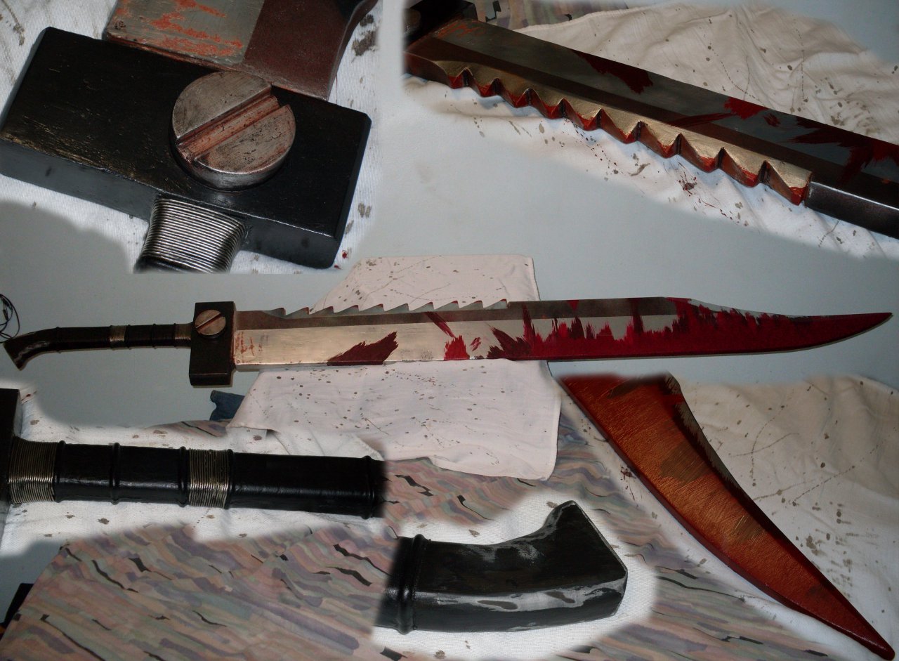 Pyramid head Sword from Silent hill, completed prop commiss…