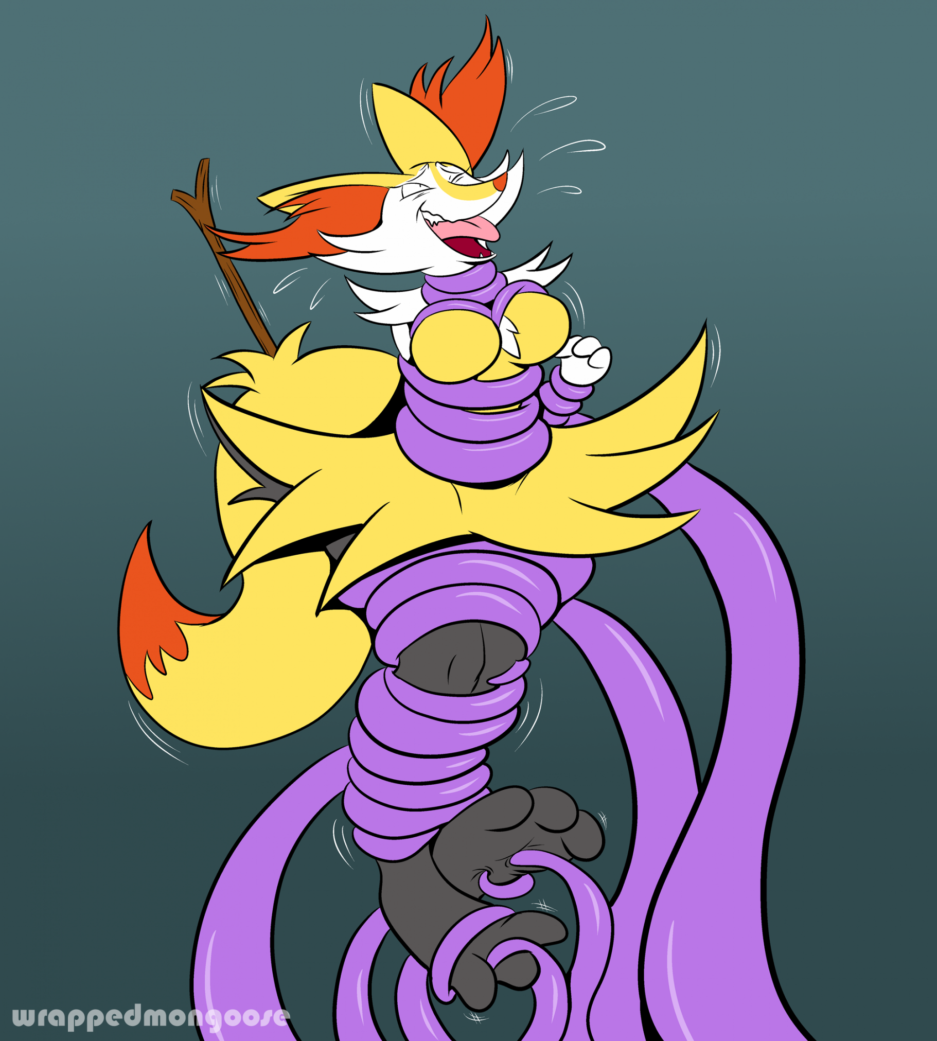 Wrapped Braixen - Part II