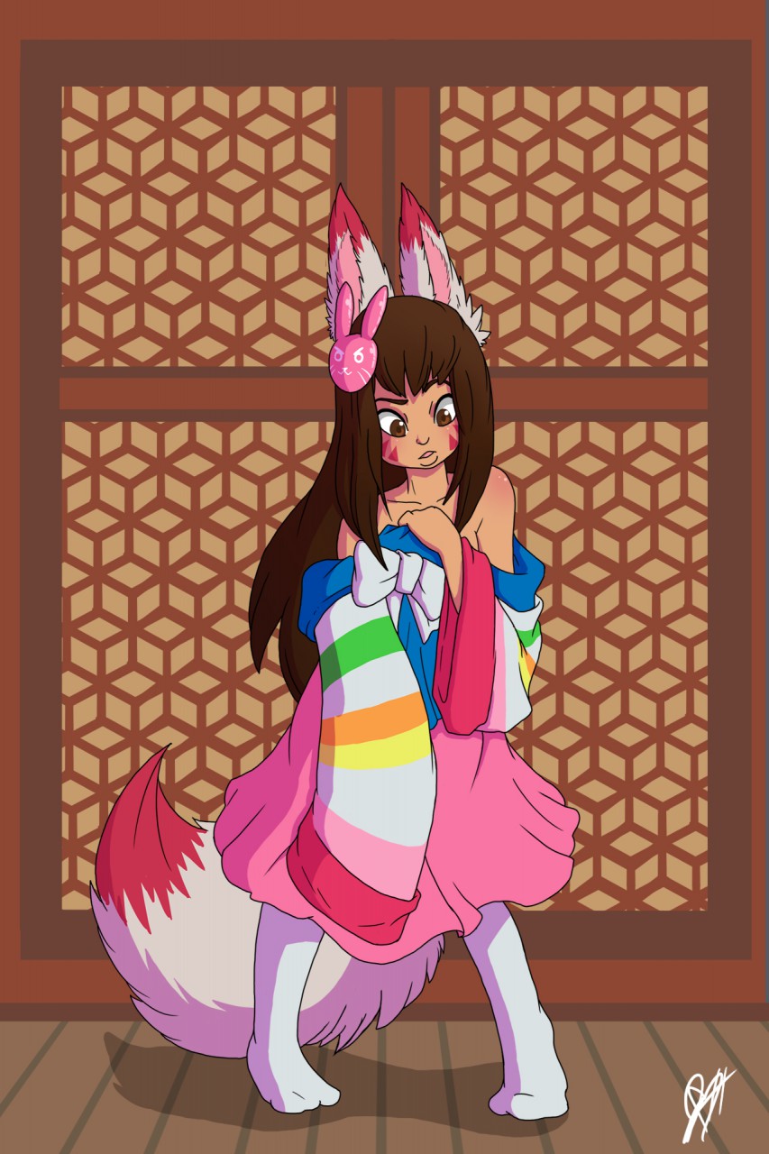 CMSN: D.Va Belongs to the Shrine by wrenzephyr2 -- Fur Affinity [dot] net