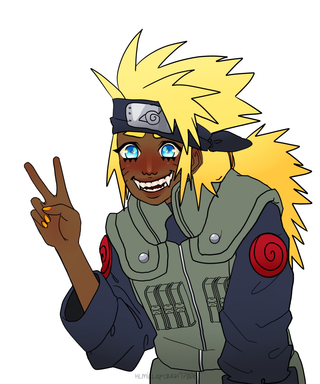 Naruto as Jonin fanart : r/Naruto