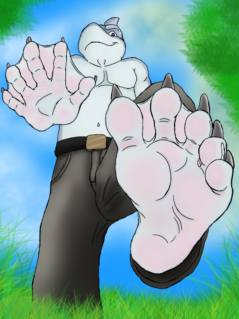 Giant furry Paw Stomp. Giant furry foot City Stomp. Giant furry Stomp. Фурри стомпинг.