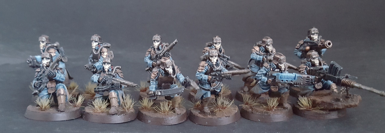 Death Korps of Krieg Grenadiers squad 