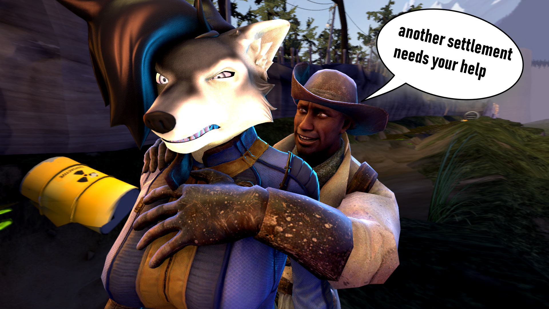 Fallout 4 furry mod фото 74