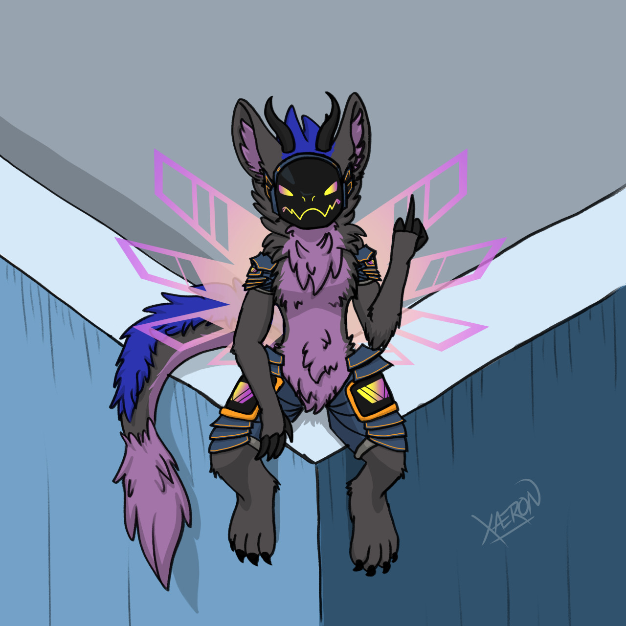 Ares The Protogen by AnnilluArts on Newgrounds