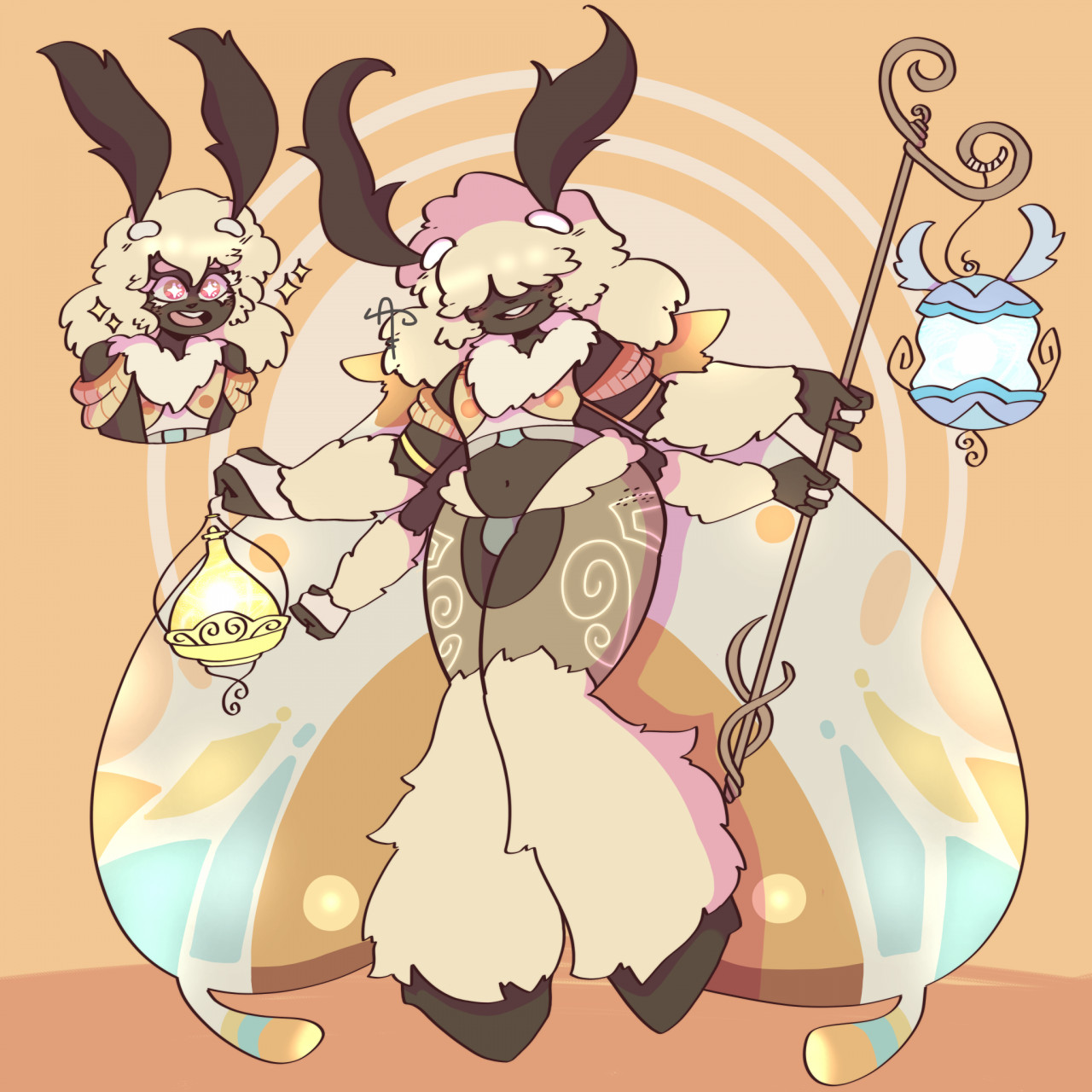 Adopt: Moth Femboy #3 [SOLD] by Xaevk -- Fur Affinity [dot] net