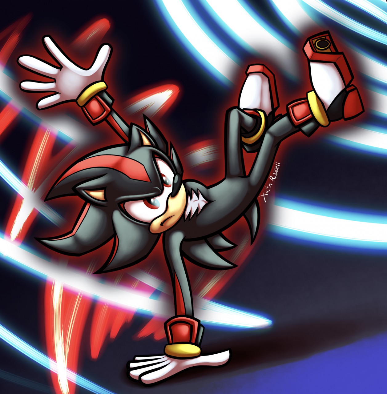 Shadow The Hedgehog by IDontBelieveInSalads -- Fur Affinity [dot] net