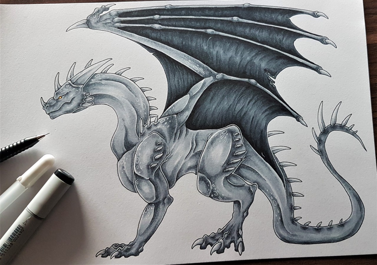 This dragon was the first “Draw this in... - The Dragon Story | Facebook