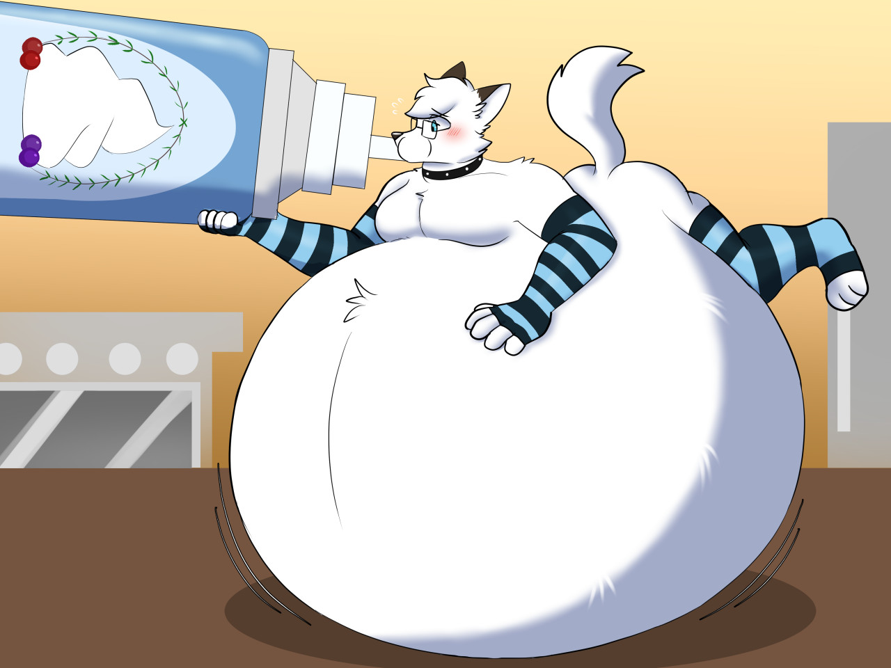 Whip cream inflation