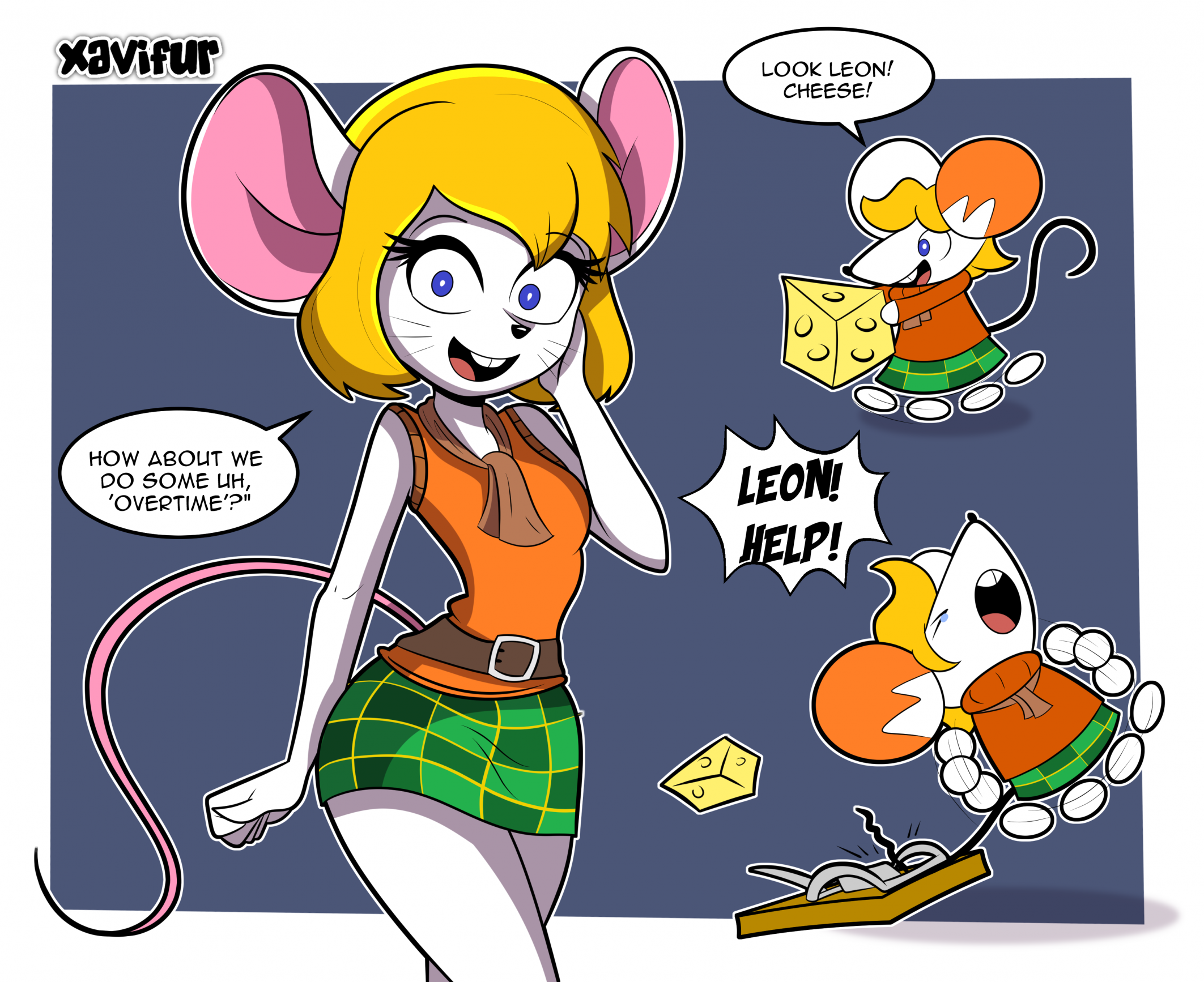 Mouse Ashley Sketches by TanookiDraws on Newgrounds