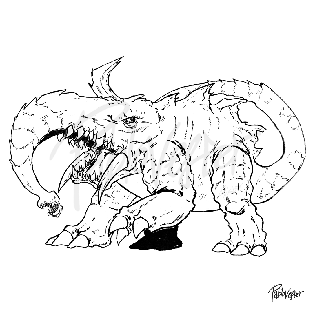 ⋈Monster122⋈ on X: New Titanus Mokele Mbembe #Godzilla   / X