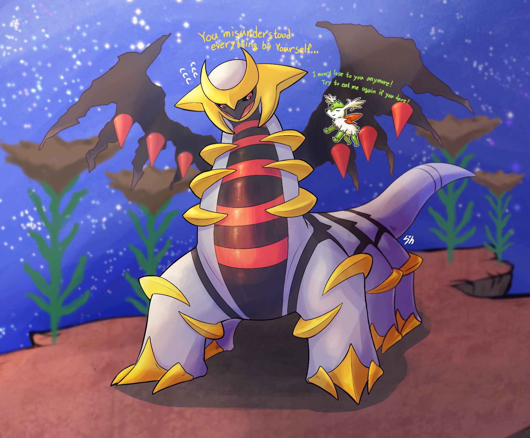 Giratina x shaymin