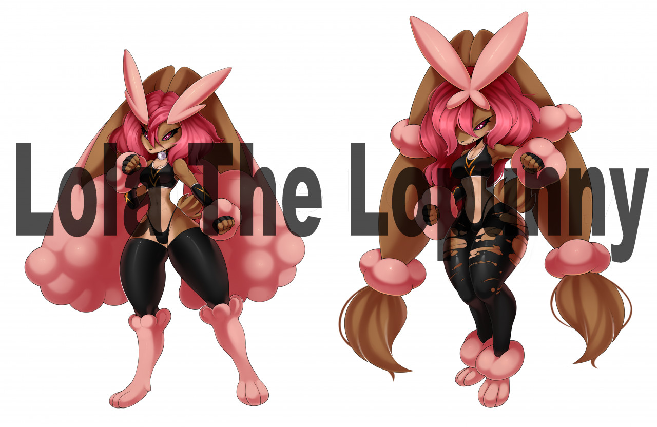 Lola The Lopunny by Xerothedarkwolf -- Fur Affinity [dot] net