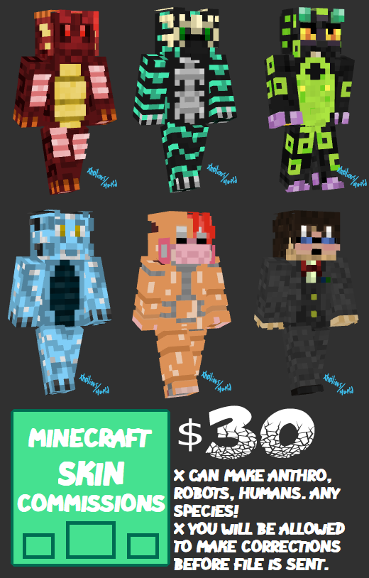 Latest Minecraft skins Page - 814