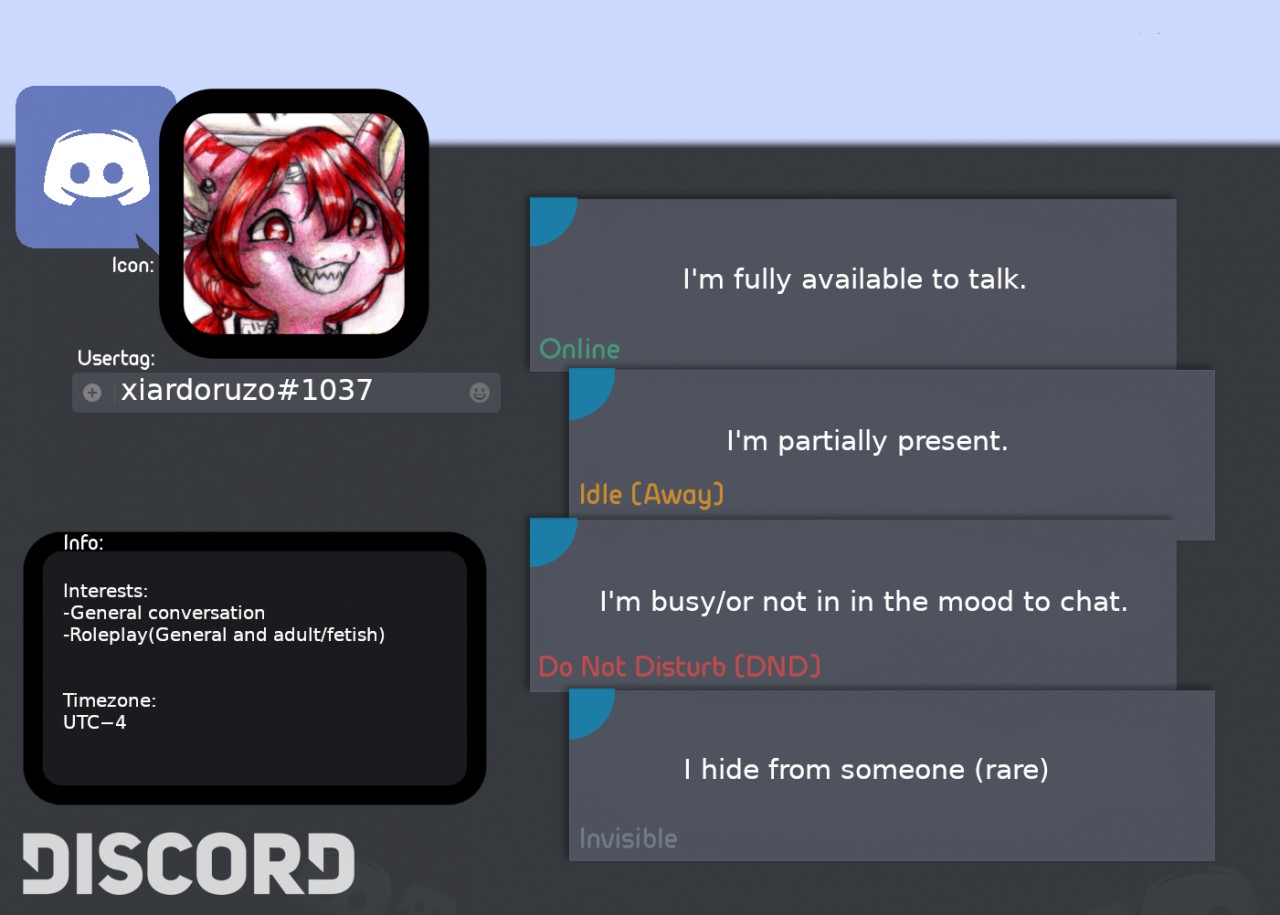 Xiardoruzo Card Discord New Id By Xiardoruzo Fur Affinity Dot Net